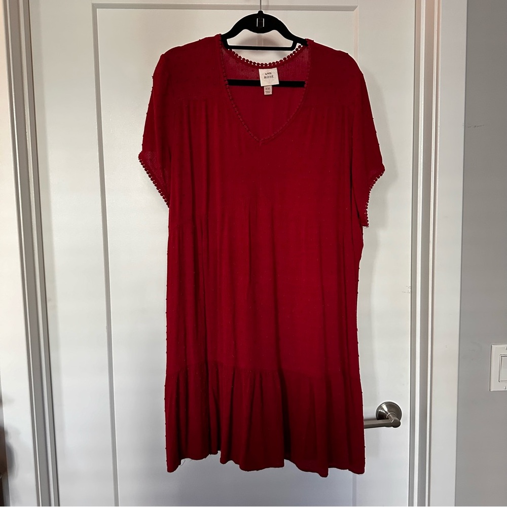 Knox Rose Flowy Red Dress
